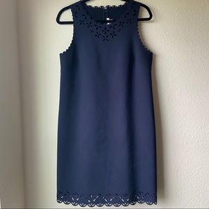 J Crew Laser-cut tank dress